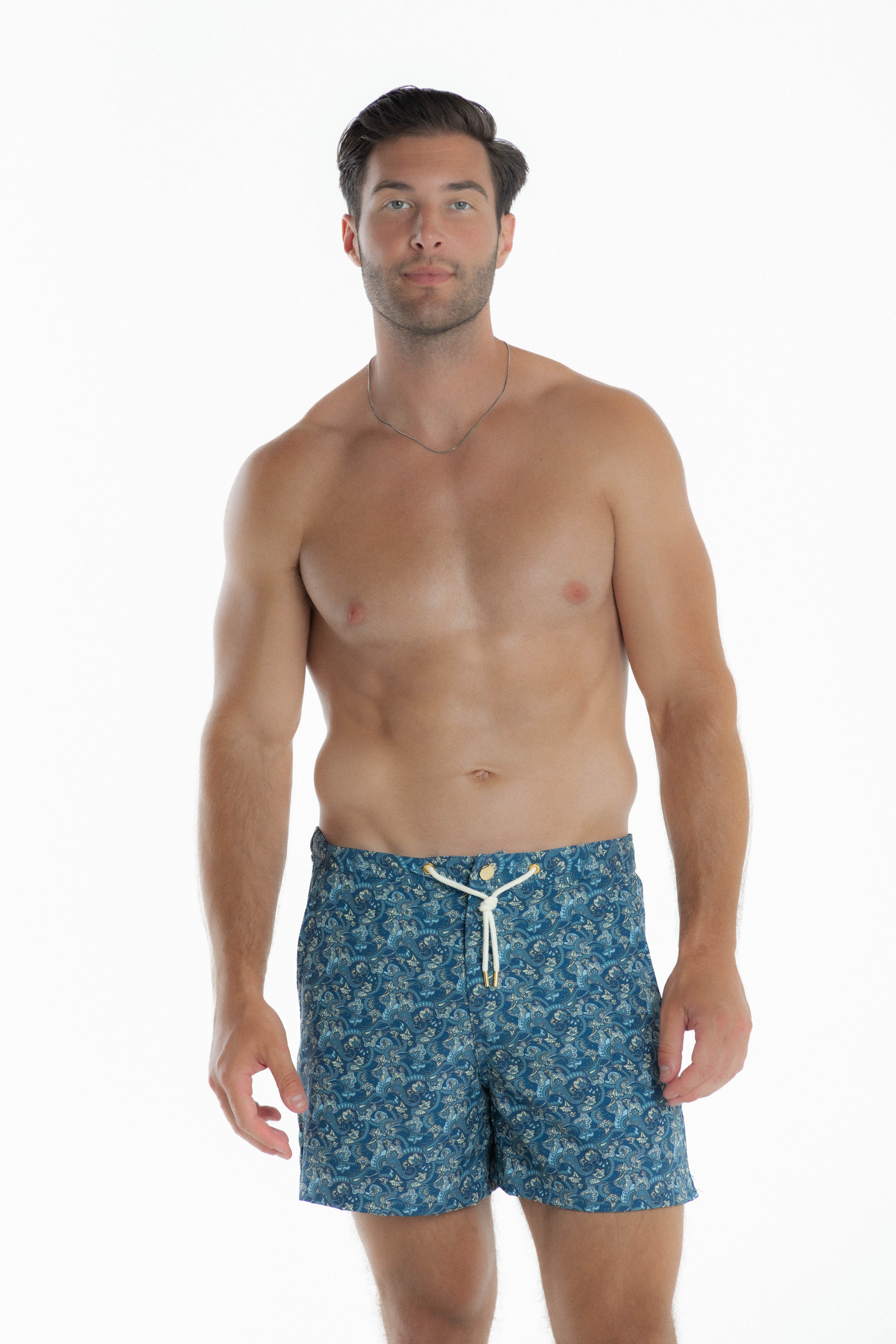 Eros Chino Short - Paisley (Limited Edition) – Aja Swimline